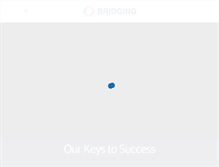 Tablet Screenshot of bridgingtech.com